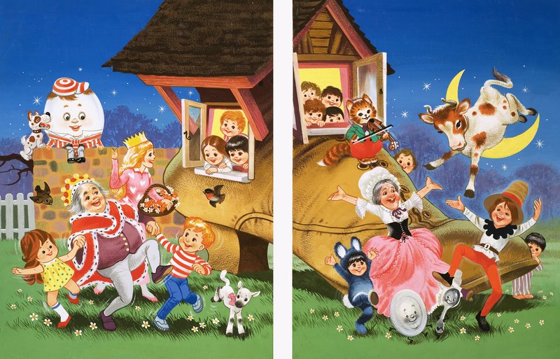 Personaggi delle filastrocche da English School