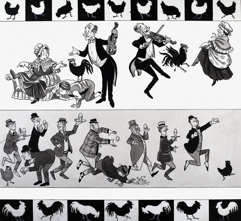 Illustrazione di una filastrocca da English School
