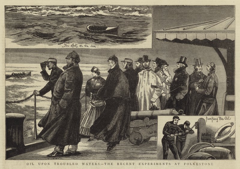 Olio sulle acque agitate, i recenti esperimenti a Folkestone da English School