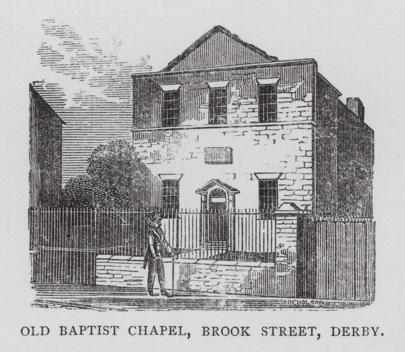 Vecchia cappella battista, Brook Street, Derby da English School