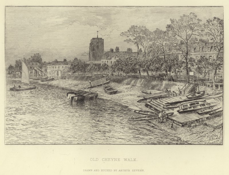 Old Cheyne Walk da English School
