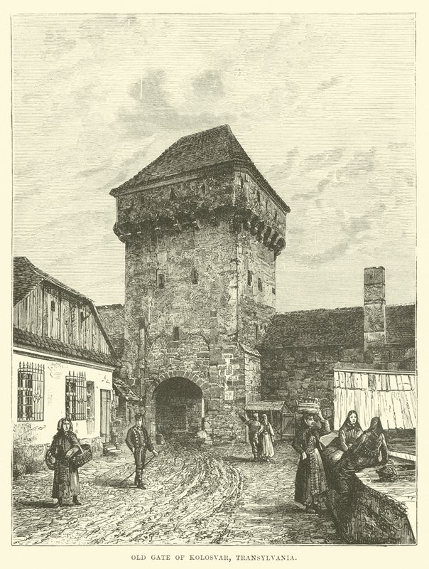 Vecchia Porta di Kolosvar, Transilvania da English School