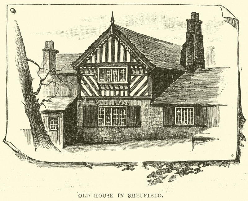 Vecchia casa a Sheffield da English School