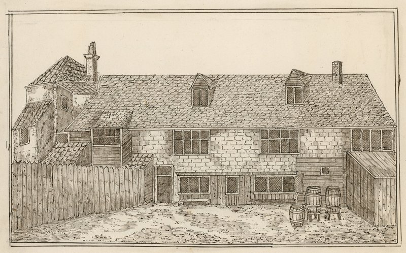 Vecchio Pied Bull, Islington (retro) da English School