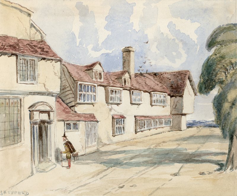 Vecchio Pied Bull, Islington (retro) da English School