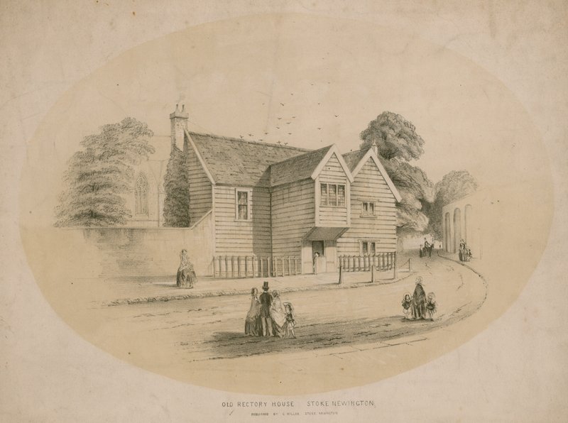 Vecchia Casa del Rettore a Stoke Newington da English School