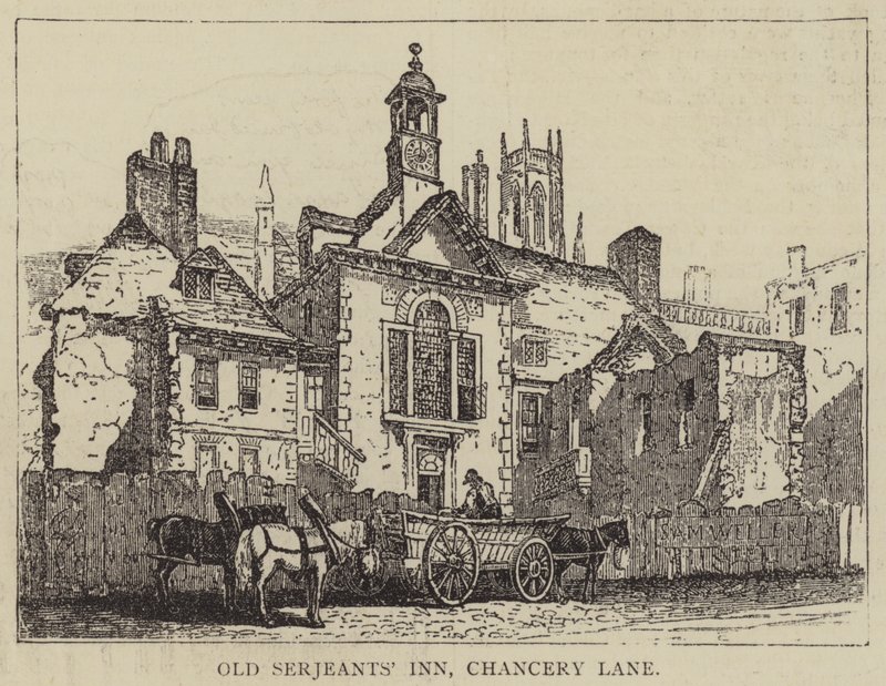 Vecchia locanda dei sergenti, Chancery Lane da English School