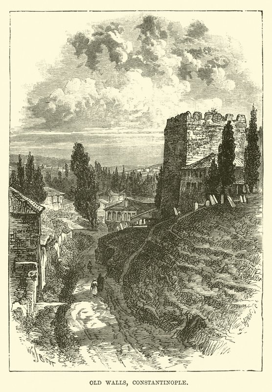 Vecchie Mura, Costantinopoli da English School