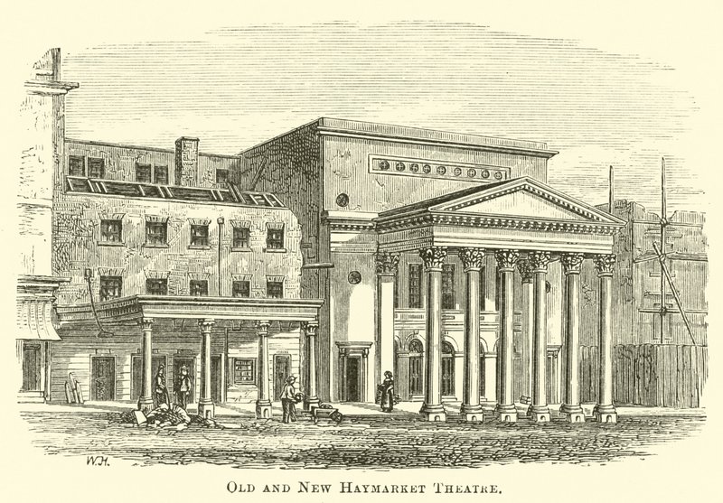 Vecchio e Nuovo Teatro Haymarket da English School