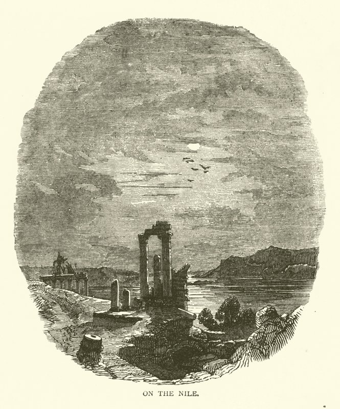 Sul Nilo (incisione) da English School