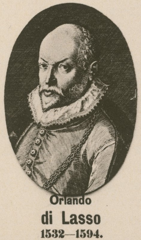 Orlando di Lasso (incisione) da English School