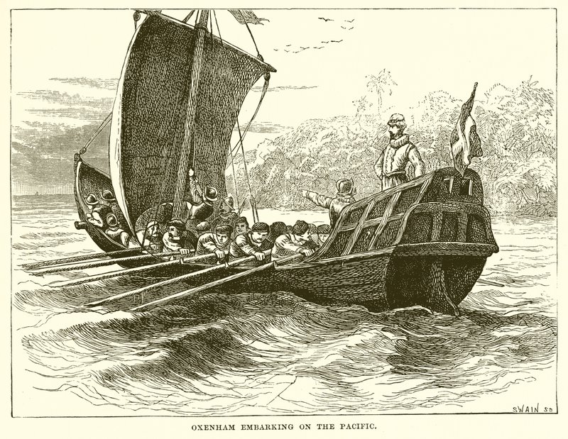Oxenham si imbarca sul Pacifico da English School