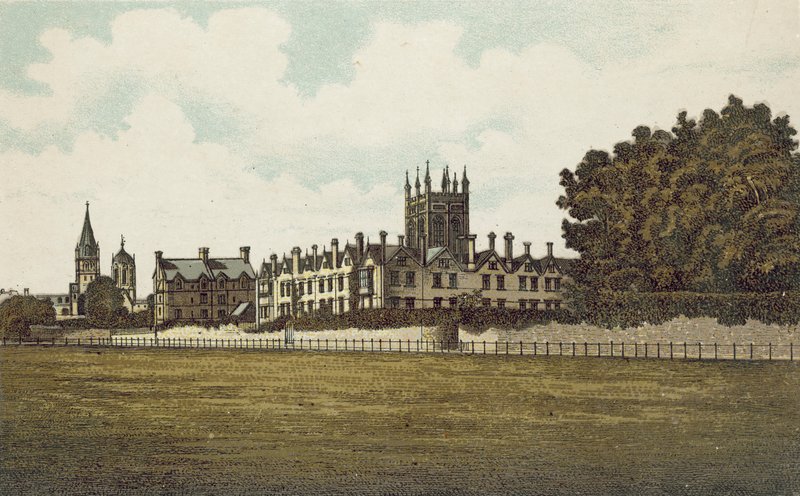 Oxford: Merton College dai Campi da English School