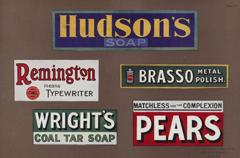 Pagina di Jordans Enamelled Signs da English School