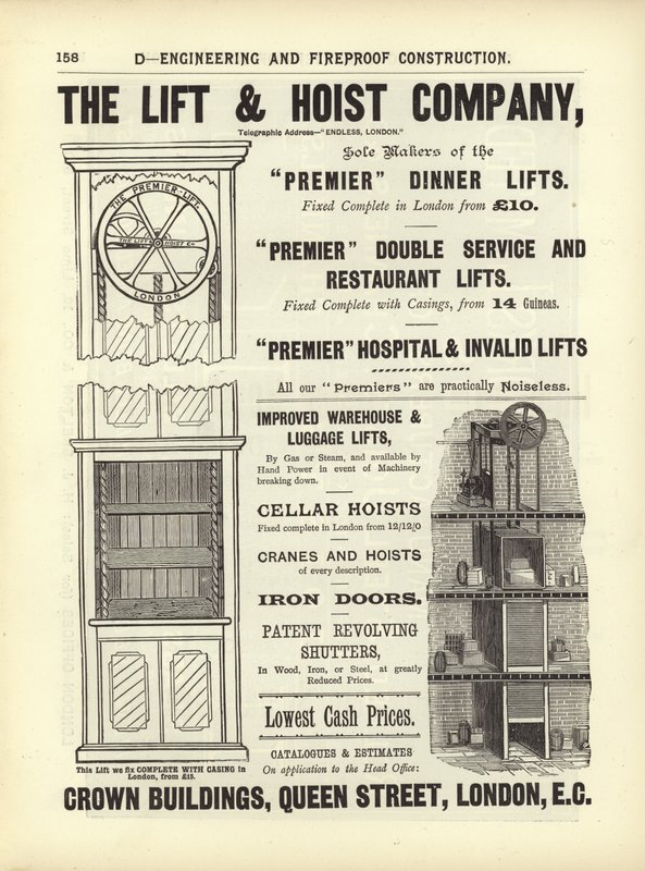 Pagina dal Compendio degli Architetti, Geometri e Ingegneri 1892 da English School