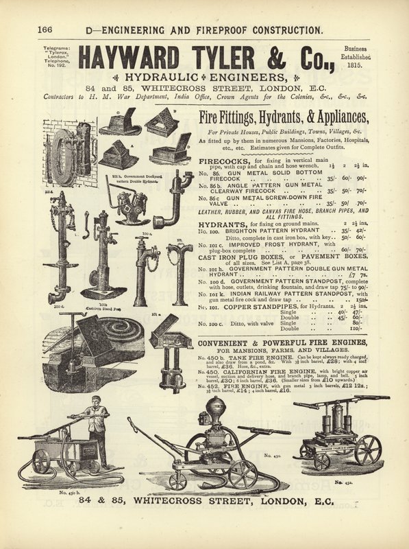 Pagina dal Compendio degli Architetti, Geometri e Ingegneri 1892 da English School