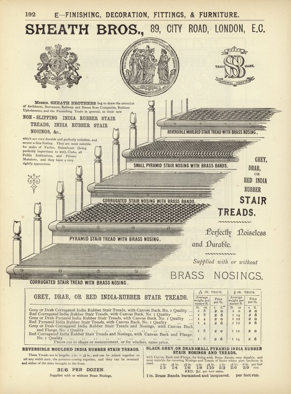 Pagina dal Compendio degli Architetti, Geometri e Ingegneri 1892 da English School
