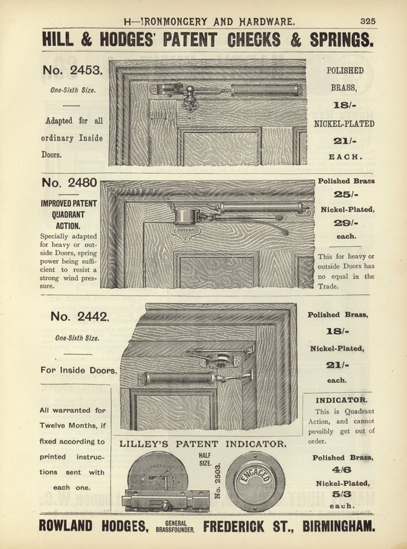 Pagina dal Compendio degli Architetti, Geometri e Ingegneri 1892 da English School