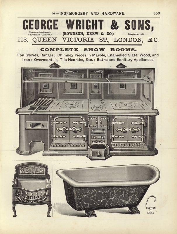 Pagina dal Compendio di Architetti, Geometri e Ingegneri 1892 da English School
