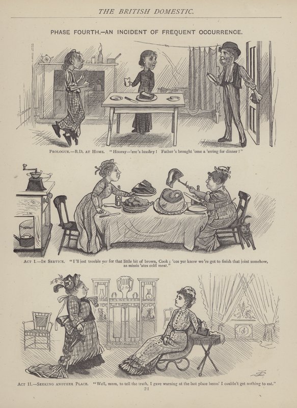 Pagina da The British Working Man or One Who Does Not Believe In Him da English School