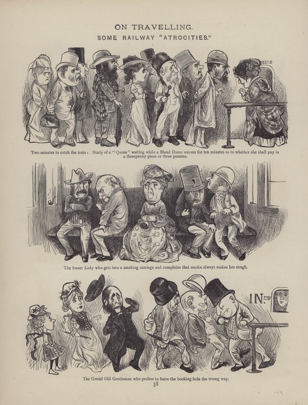 Pagina da The British Working Man or One Who Does Not Believe In Him da English School
