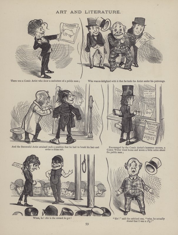 Pagina da The British Working Man or One Who Does Not Believe In Him da English School