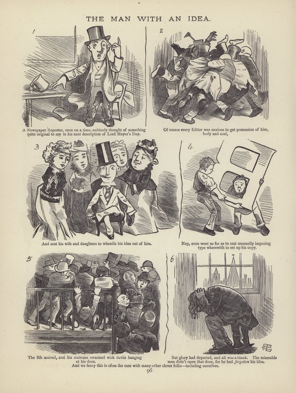 Pagina da The British Working Man or One Who Does Not Believe In Him da English School