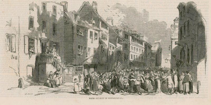 Domenica delle Palme a Spitalfields da English School