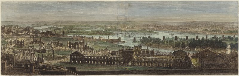 Panorama di Richmond da English School