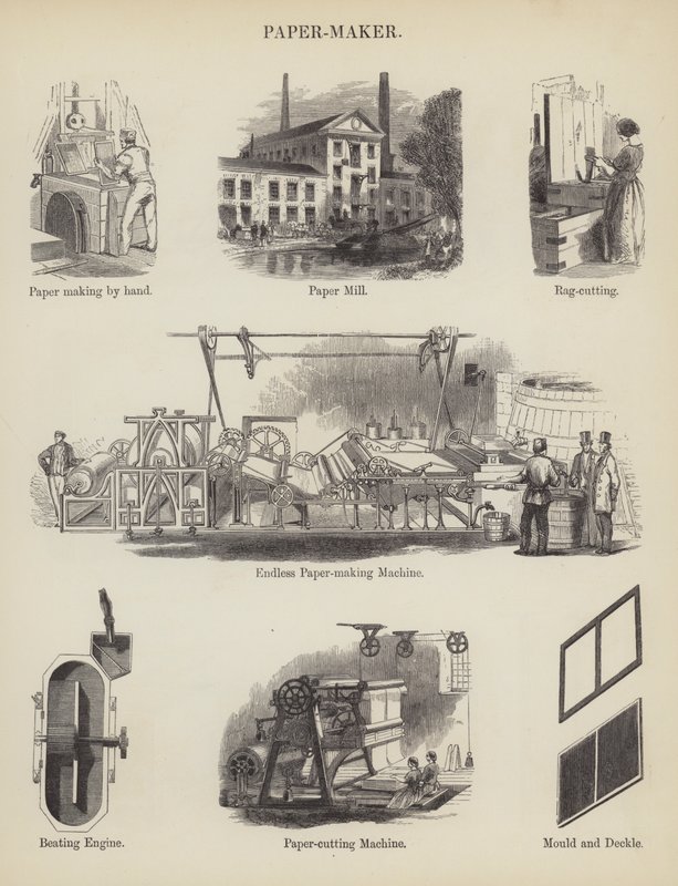 Cartaio (incisione) da English School