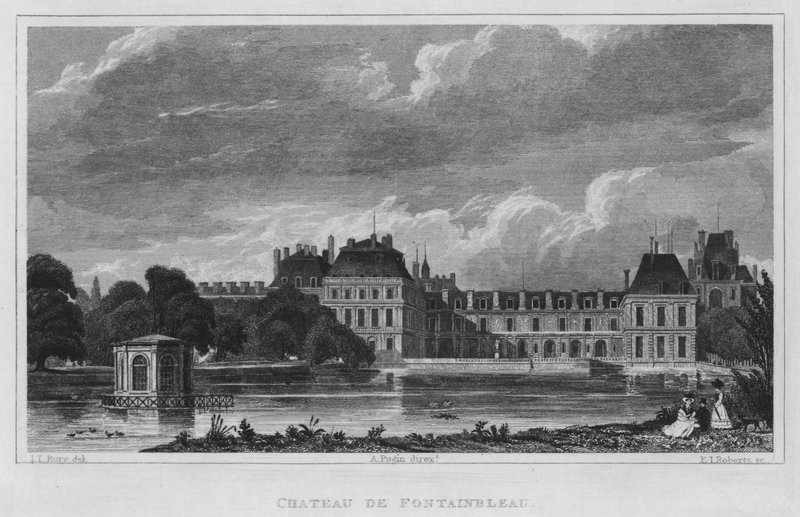 Parigi, Castello di Fontainebleau da English School