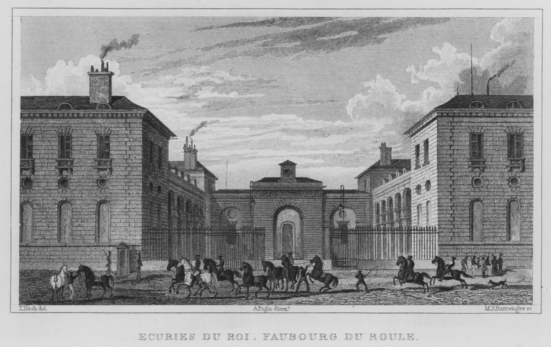 Parigi, Scuderie del Re, Faubourg Du Roule da English School