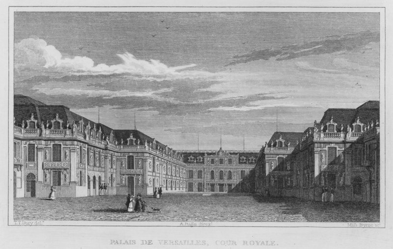 Parigi, Palazzo di Versailles, Corte Reale da English School
