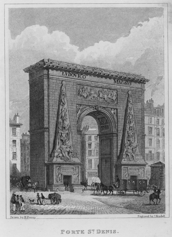 Parigi, Porta St Denis da English School