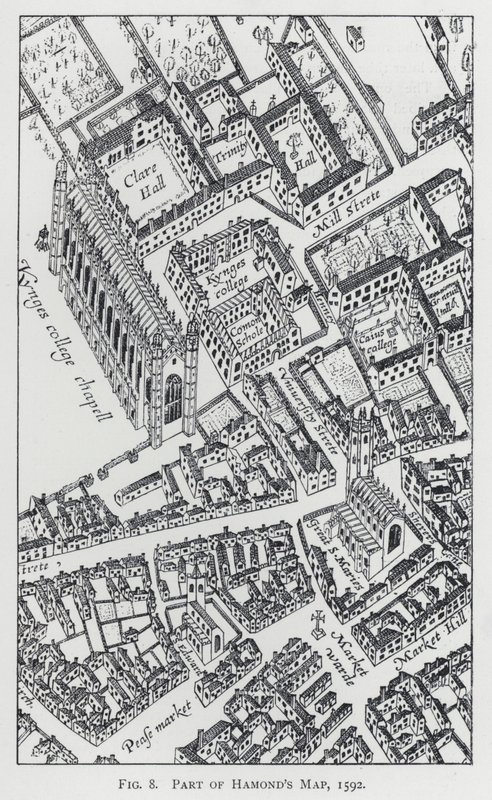 Parte della mappa di Hamond da English School