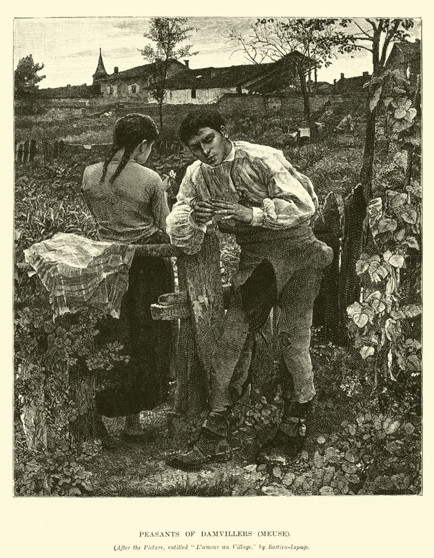 Contadini di Damvillers, Mosa da English School