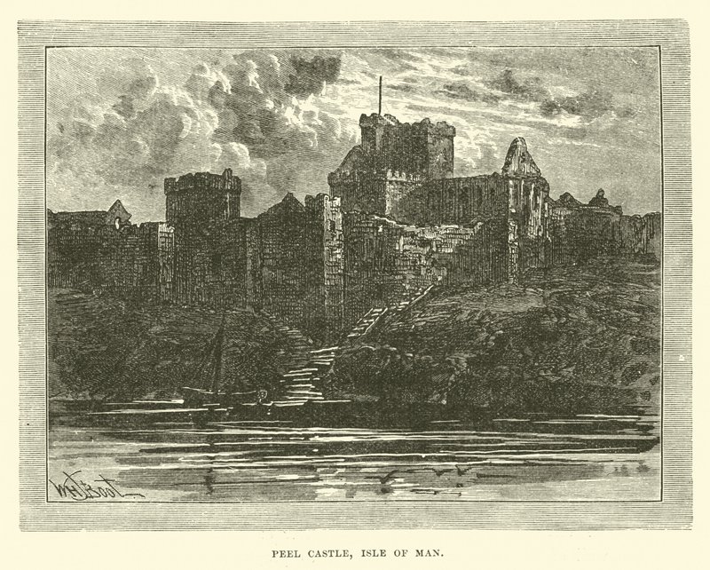 Castello di Peel, Isola di Man da English School