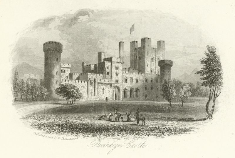 Castello di Penrhyn, Llandygai, Galles da English School