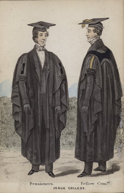 Pensionati, Fellow Commoner, Jesus College da English School