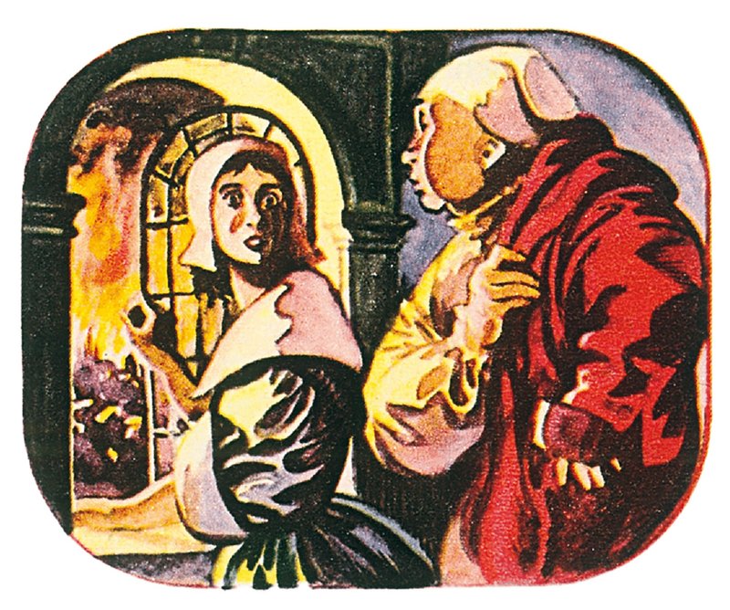 Pepys e la sua cameriera guardano il grande incendio di Londra alle 3.00 del mattino da English School