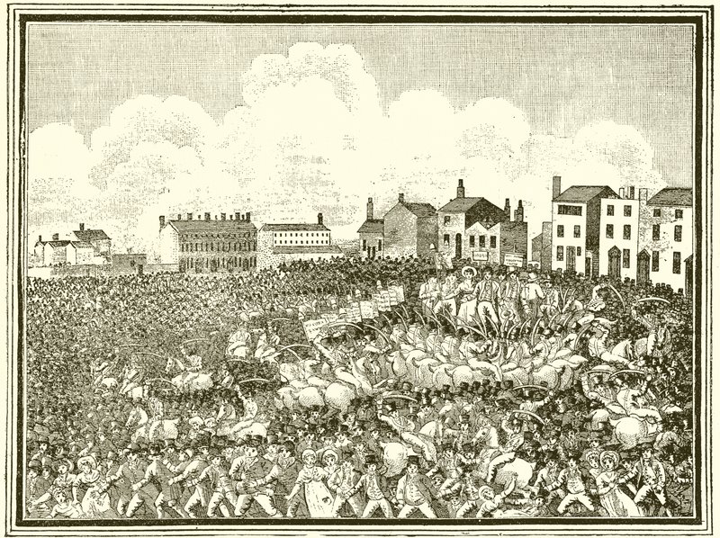Massacro di Peterloo da English School