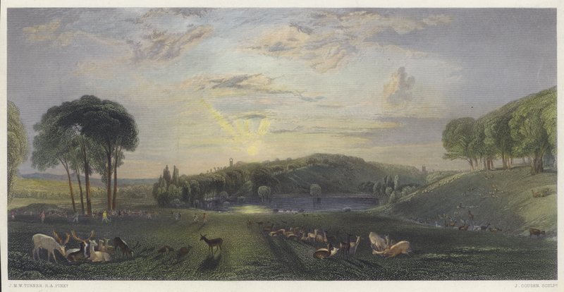 Petworth Park, Sussex da English School
