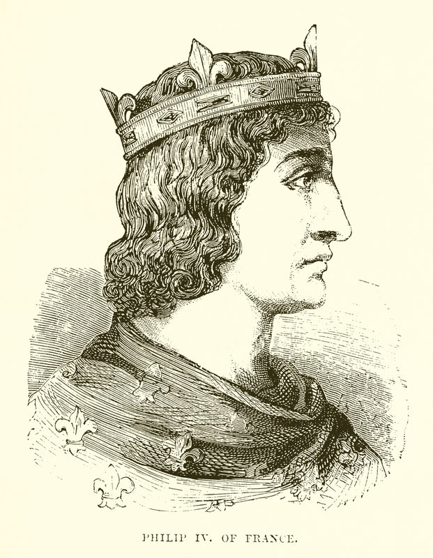 Filippo IV di Francia da English School