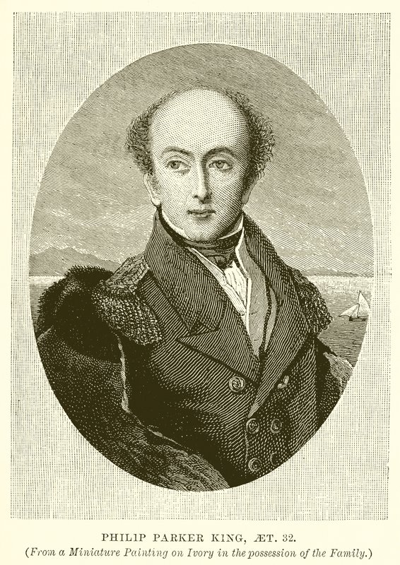 Philip Parker King, Aet. 32 da English School