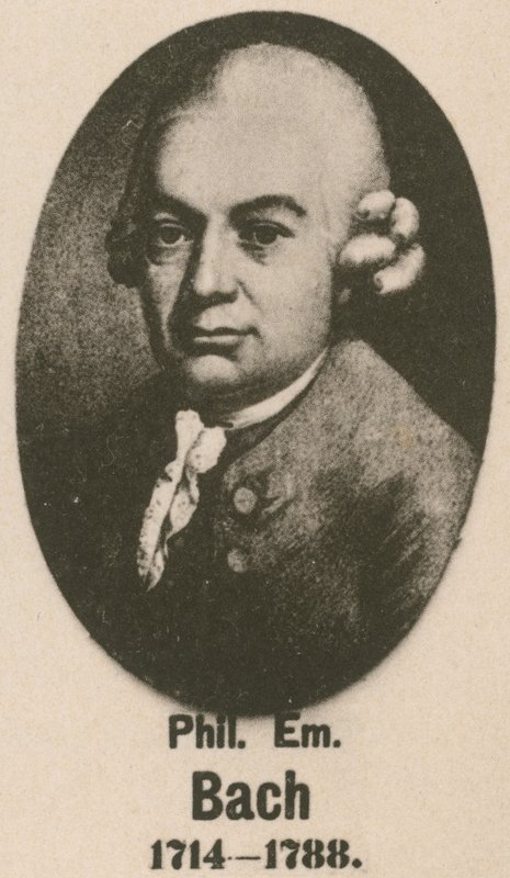 Carl Philipp Emanuel Bach (incisione) da English School