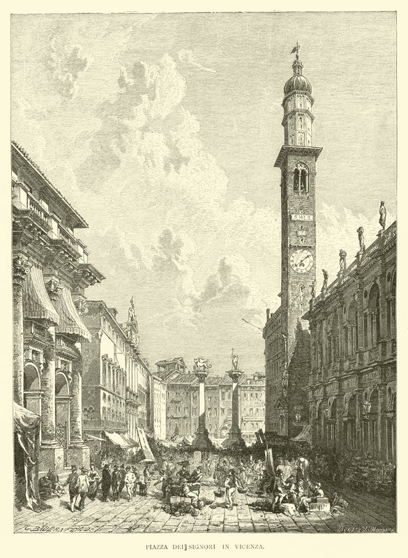 Piazza dei Signori a Vicenza da English School