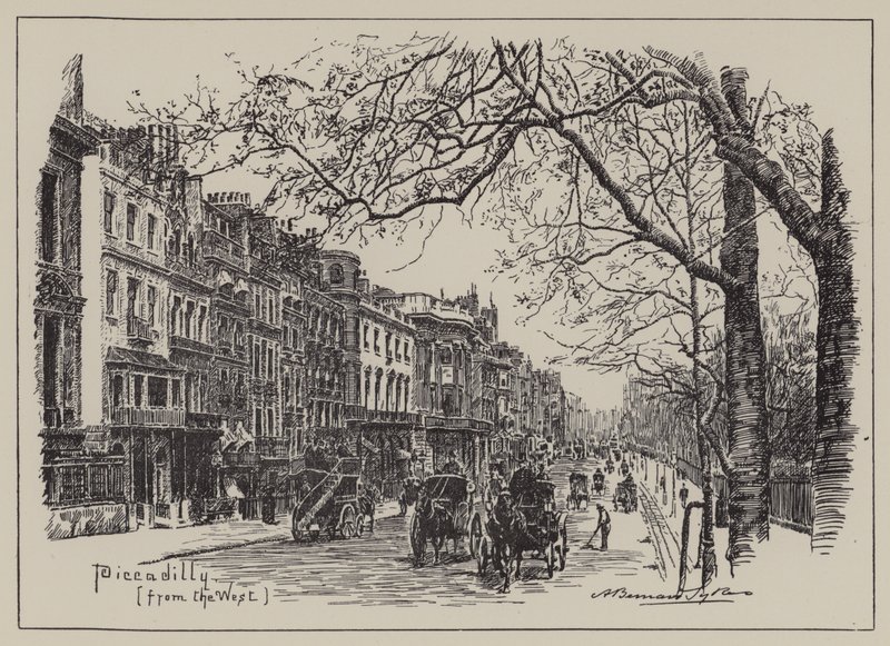Piccadilly, da ovest da English School