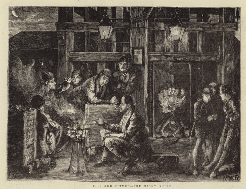 Miniere e minatori - Il turno di notte da English School