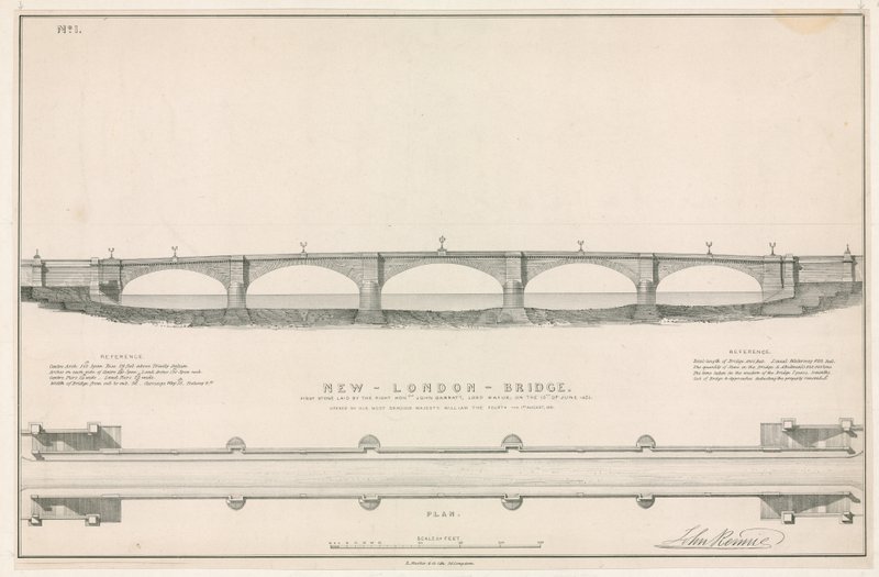 Piano per il nuovo London Bridge da English School