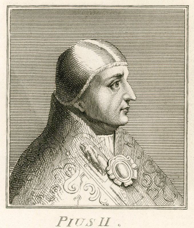Papa Pio II da English School